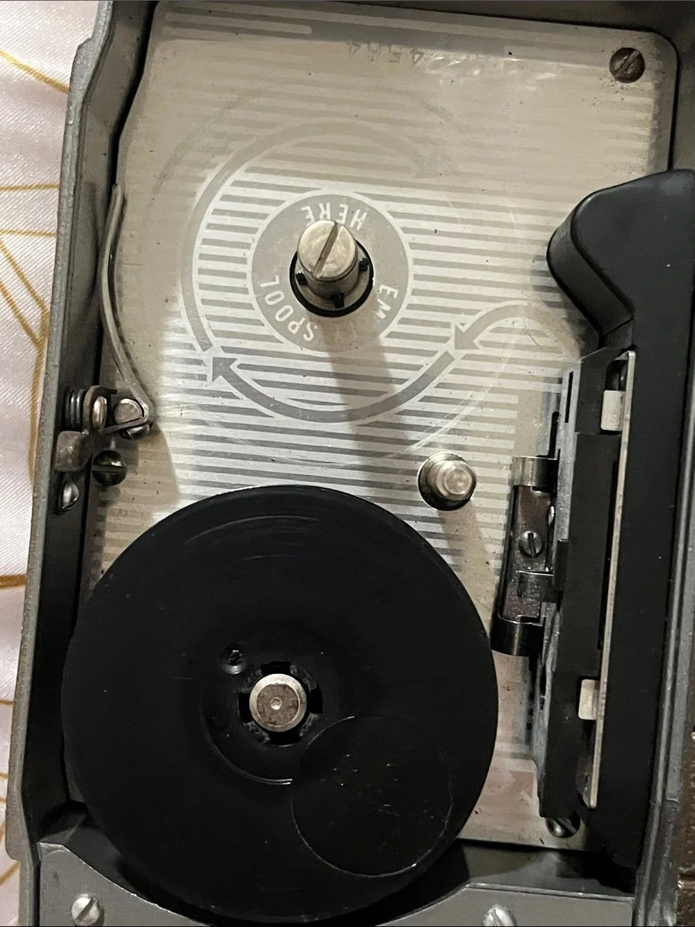 333 8mm Camera in Gray and Silver